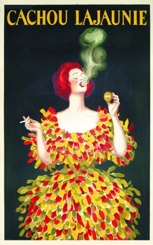 Cachou Lajaunie Cappiello poster